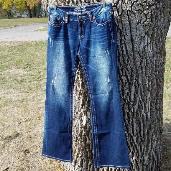 Miss Me ‘The M Series’ ™ X1008BX Boot Cut Jeans - Picture 11 of 12